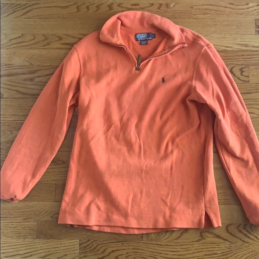 Polo Ralph Lauren orange Quarterzip